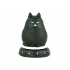 Bengt EK Design Kookwekker Zwarte Kat D7,9xh10,5cm