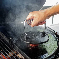 Big Green Egg CAST IRON GRILL PRESS