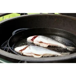 Big Green Egg Cast Iron Skillet voor 2XL, XLarge, Large