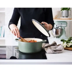 BK  Bourgogne Stoofpot 24cm Olive Green