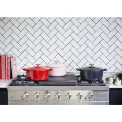 BK  Bourgogne Stoofpot 24cm Chili Red