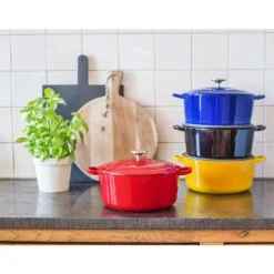 BK  Bourgogne Stoofpot 24cm Chili Red