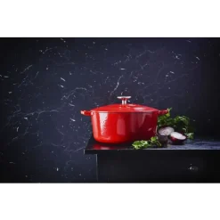 BK  Bourgogne Stoofpot 24cm Chili Red
