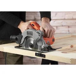 Black & Decker CIRKELZAAG CS1250LKA 1250W 66MM +K +2ZAAGBLADEN