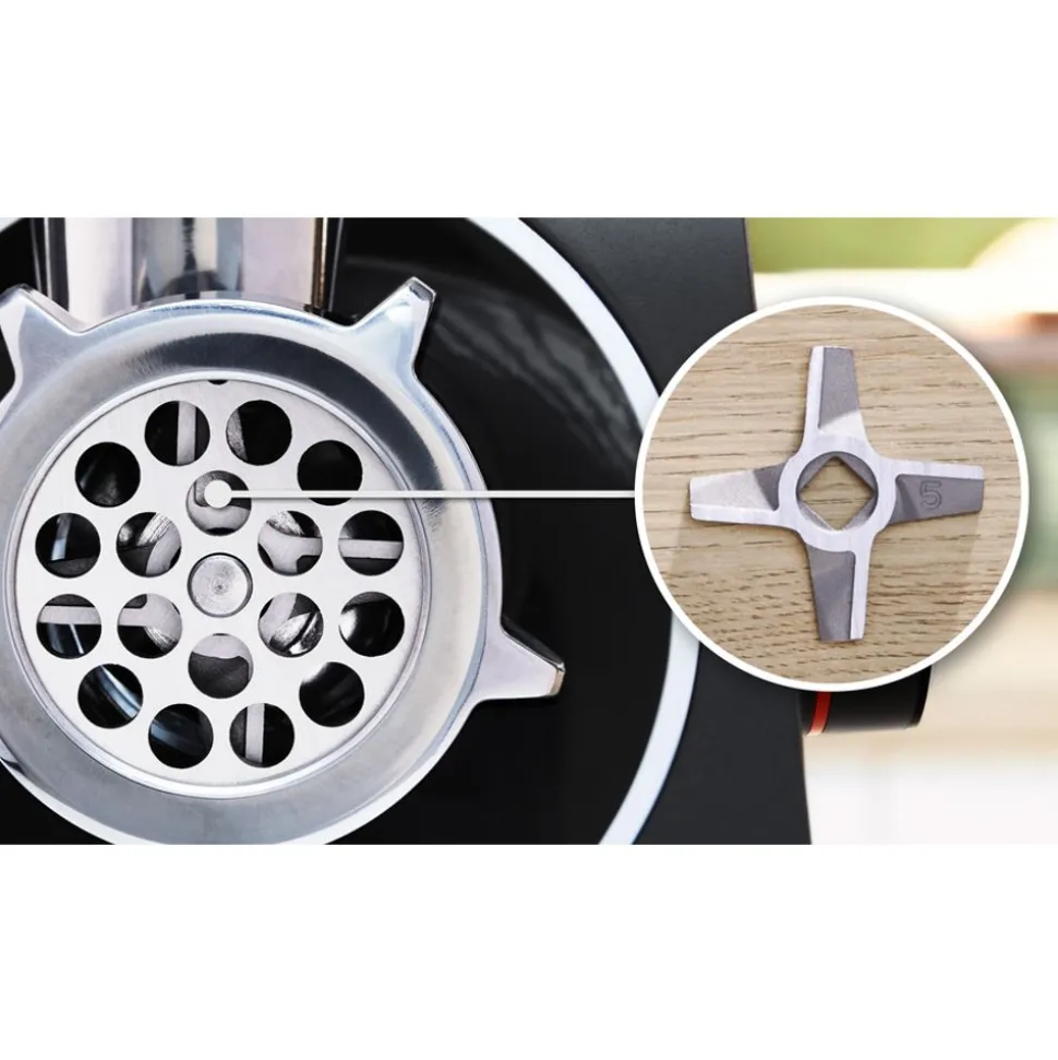 Bosch MFWS440B Serie 4 Vleesmolen MultiPower Series 4 1900 W Zwart