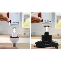 Bosch MSM4W420 Serie 4 Staafmixer ErgoMaster 800 W Wit, Zwart grijs