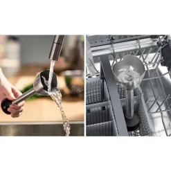 Bosch MSM4W420 Serie 4 Staafmixer ErgoMaster 800 W Wit, Zwart grijs