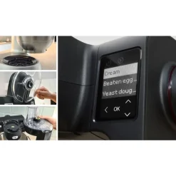 Bosch MUMS6ZS34 1600 W Zwart, Geborstelde inox