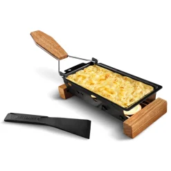 Boska Oslo Partyclette Togo 20x9,5x5,5cm Barbe Clette, Frame, Spatel En 3 Tlichten