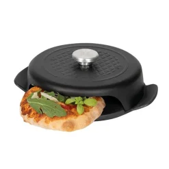 Boska Pizza Baker Bbq Mini Zwart 23x19x6cm Rond Gietijzer
