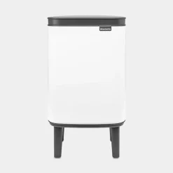 Brabantia Bo Hi afvalemmer 4 liter met kunststof binnenemmer White