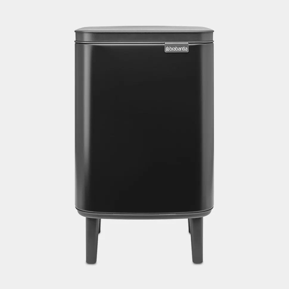 Brabantia Bo Hi Afvalemmer 7L Matt Black