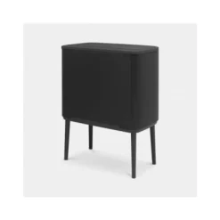 Brabantia Bo Touch Bin afvalemmer 3 x 11 liter met 3 kunststof binnenemmers Matt Black