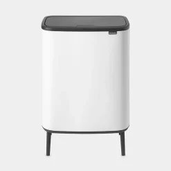 Brabantia Bo Touch Bin Hi 2 x 30L Â Wit