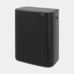 Brabantia Bo Touch Bin Hi 2x30 liter Zwart