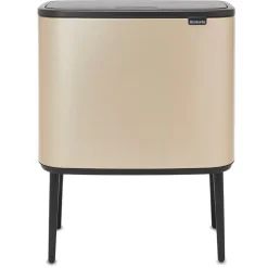 Brabantia Bo Touch Bin 11+23L Champagne