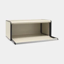 Brabantia Broodtrommel met klepdeksel Soft Beige