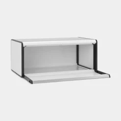 Brabantia Broodtrommel met klepdeksel White