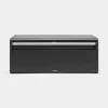 Brabantia Broodtrommel met klepdeksel Matt Black