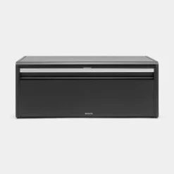 Brabantia Broodtrommel met klepdeksel Matt Black