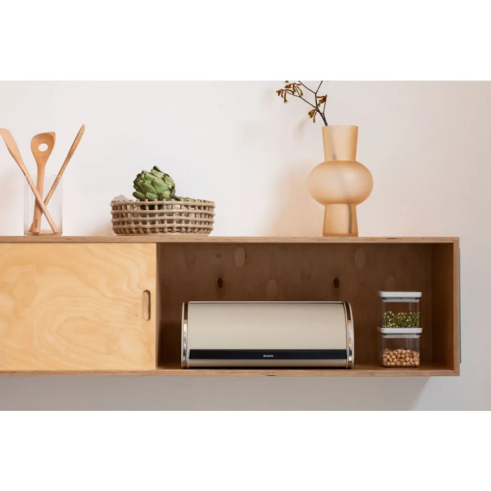 Brabantia Broodtrommel met schuifdeksel Soft Beige