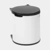 Brabantia Built-in Bin Inbouwemmer 15L Wit