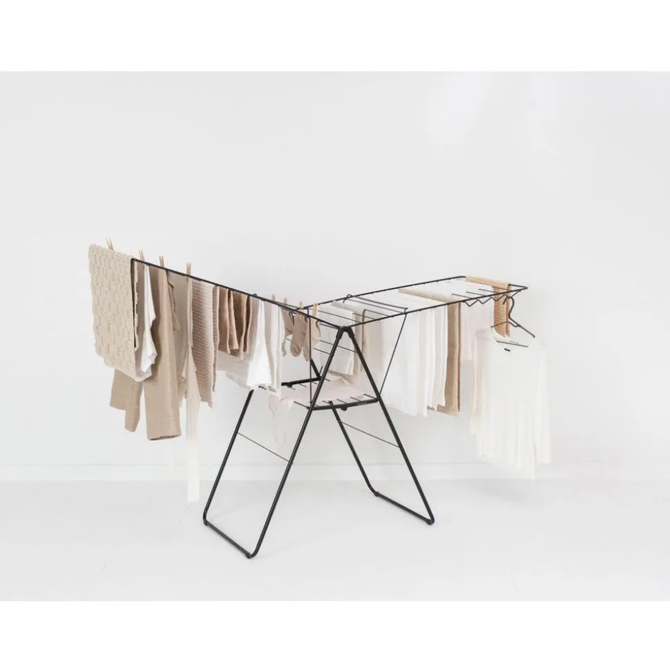 Brabantia Hangon Droogrek 25m Matt Black