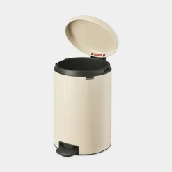 Brabantia NewIcon pedaalemmer 20 liter met kunststof binnenemmer Soft Beige