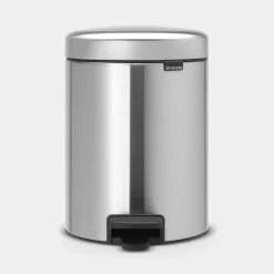 Brabantia NewIcon Pedaalemmer 5L Matt Steel Fingerprint Proof
