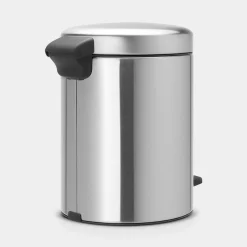 Brabantia NewIcon Pedaalemmer 5L Matt Steel Fingerprint Proof