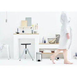 Brabantia NewIcon Pedaalemmer 3L Matt Steel Fingerprint Proof