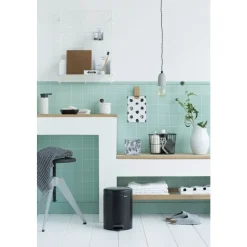 Brabantia NewIcon Pedaalemmer 5L mat zwart