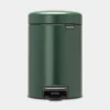 Brabantia newIcon pedaalemmer 3 liter met kunststof binnenemmer Pine Green