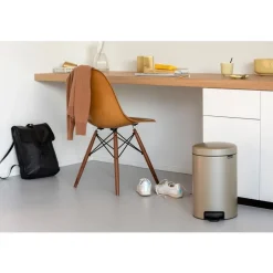 Brabantia NewIcon Pedaalemmer 12L Champagne