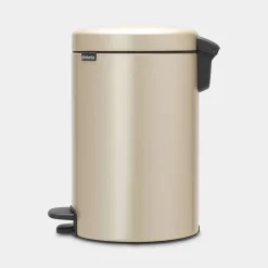 Brabantia NewIcon Pedaalemmer 12L Champagne