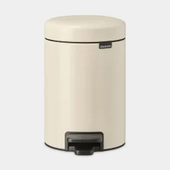 Brabantia NewIcon pedaalemmer 3 liter met kunststof binnenemmer Soft Beige