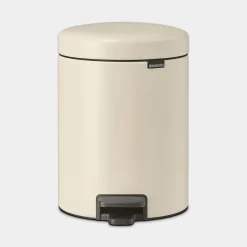 Brabantia NewIcon pedaalemmer 5 liter met kunststof binnenemmer Soft Beige