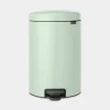 Brabantia NewIcon pedaalemmer 20 liter met kunststof binnenemmer Jade Green