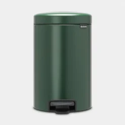 Brabantia newIcon pedaalemmer 12 liter met kunststof binnenemmer Pine Green