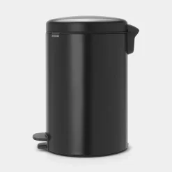 Brabantia NewIcon Pedaalemmer 20L Mat Zwart