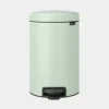 Brabantia NewIcon pedaalemmer 12 liter met kunststof binnenemmer Jade Green
