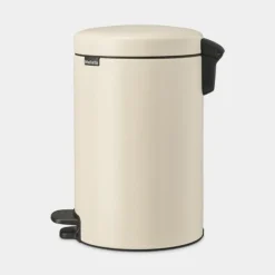 Brabantia NewIcon pedaalemmer 12 liter met kunststof binnenemmer Soft Beige