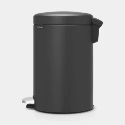 Brabantia newIcon pedaalemmer 12 liter met kunststof binnenemmer Mineral Infinite Grey