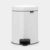 Brabantia Newlcon Pedaalemmer 5L Wit