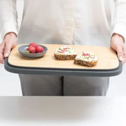 Brabantia Nic Broodtrommel Dark Grey