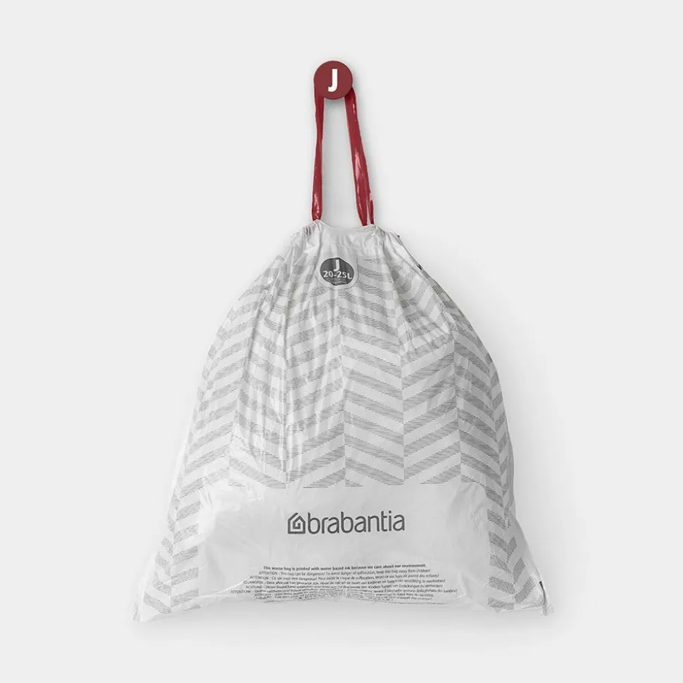 Brabantia PerfectFit afvalzakken met trekbandsluiting, rol Code Y, 20L, 20 stuks