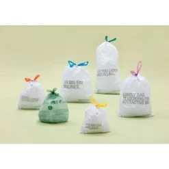 Brabantia PerfectFit afvalzakken met trekbandsluiting, dispenser pack Code H, 50-60L, 40 stuks / pcs