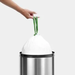 Brabantia PerfectFit afvalzakken met trekbandsluiting, dispenser pack Code G, 23-30L, 40 stuks
