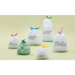 Brabantia PerfectFit afvalzakken met trekbandsluiting, dispenser pack Code D, 15-20L, 40 stuks / pcs