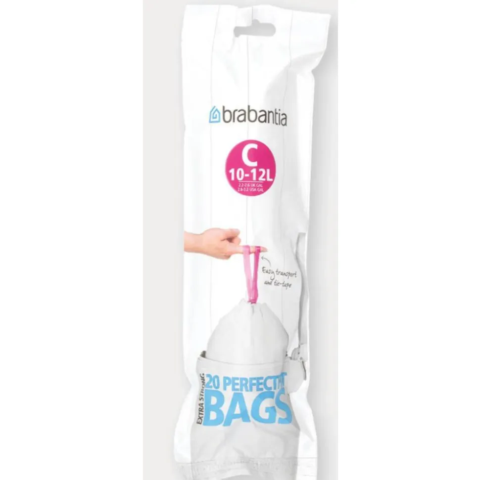 Brabantia PerfectFit Vuilniszakken Code C (10-12L) 20st
